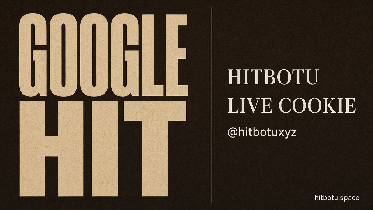 Hitbotu afişi 5 — Hit botu burada. SERP senin, live cookie, Google hit, @hitbotuxyz. tr.hitbotu.space