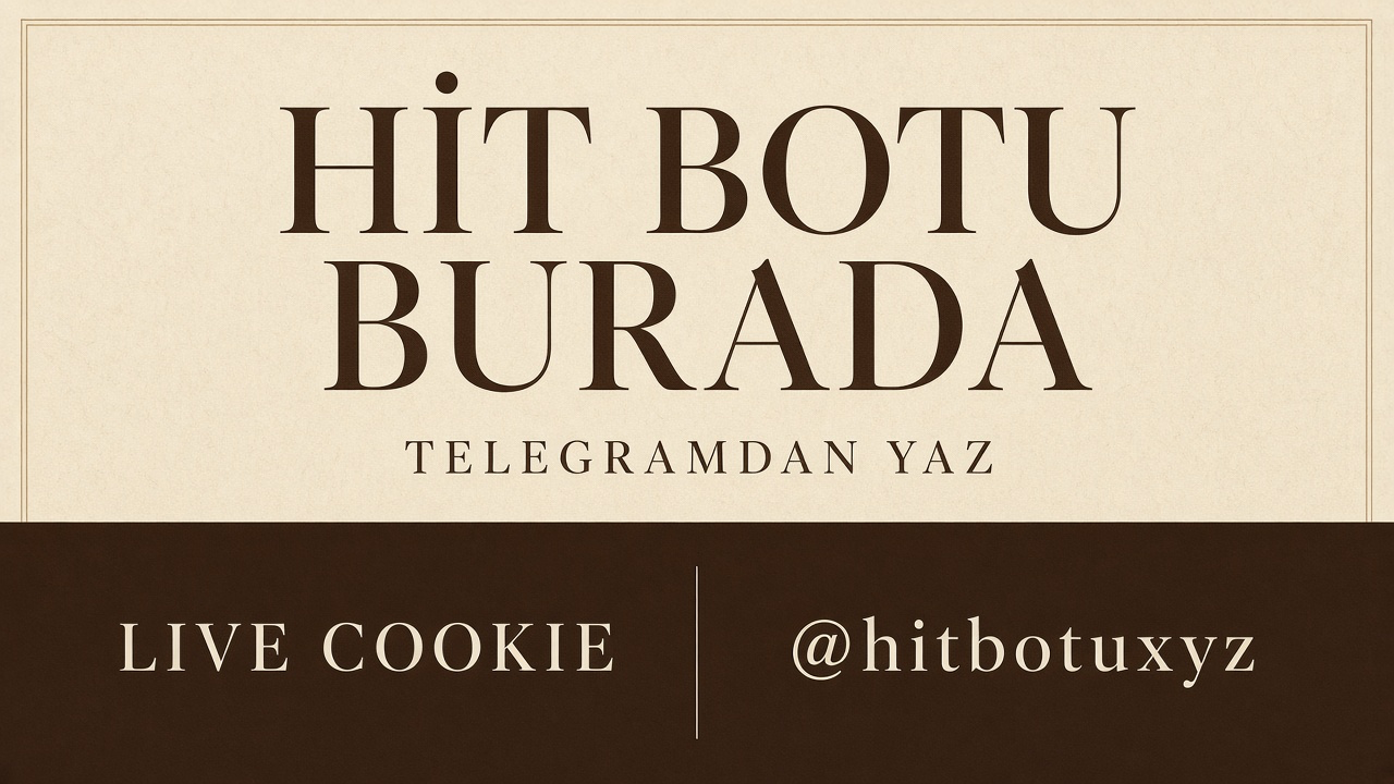 Hitbotu afişi 10 — Tüm keyler. SERP senin, Telegramdan yaz, hit botu burada, live cookie, kafa garanti. tr.hitbotu.space